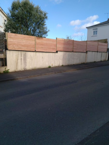 Photo de galerie - Clôture douglas 