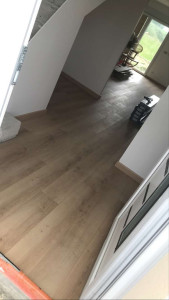 Photo de galerie - Pose de parquet stratifié 