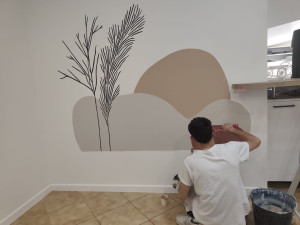Photo de galerie - Peinture - Tapisserie