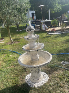 Photo de galerie - Pose de fontaine 