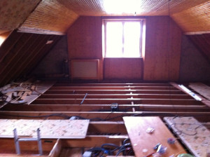 Photo de galerie - Démolition d'un étage complet 