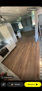 Photo de galerie - Pose de parquet - Revêtement de sol
