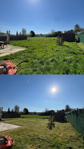 Photo de galerie - Tonte de remise en état d’un terrain