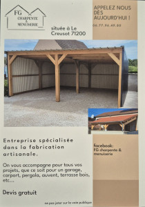 Photo de galerie - Charpentier, menuisier à Le Creusot.