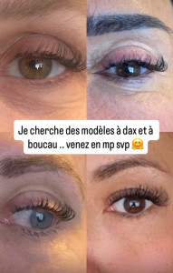 Photo de galerie - Extensions de cils 