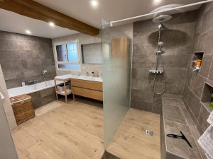 Photo de galerie - Rénovation salle de bain complète 