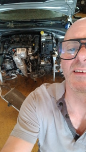 Photo de galerie - Déposé moteur bv