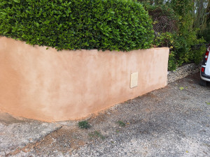 Photo de galerie - Réfection crépi d'un mur.

Fin de réalisation. 