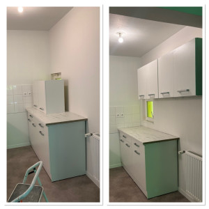 Photo de galerie - Pose de meuble de cuisine
