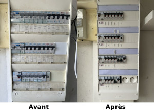 Photo de galerie - Mise en conformité tableau