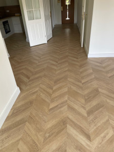 Photo de galerie - Pose de parquet - Revêtement de sol