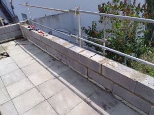 Photo de galerie - Mur sur balcon