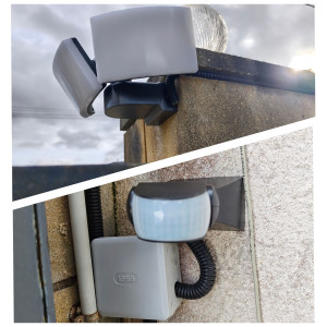 Photo de galerie - Éclairage extérieur portail 