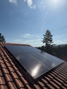 Photo de galerie - Pose de 3kw de panneaux photovoltaïques 