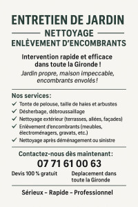 Photo de galerie - Jardinier