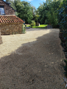 Photo de galerie - Finition empierrement 