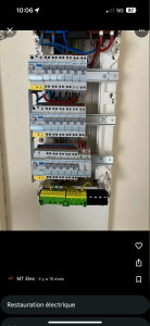 Photo de galerie - Création de nouveau tableau électrique 