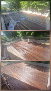 Photo de galerie - Rénovation d’une terrasse 