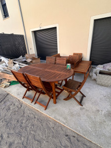 Photo de galerie - Rénovation  de tables et des chaises 