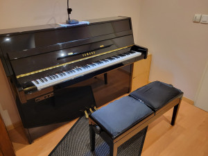 Photo de galerie - Vous apprendrez sur un piano acoustique particulièrement adapté pour apprendre correctement (son, toucher, pédale)