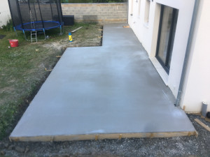 Photo de galerie - Réalisation de ma terrasse de 40m2
