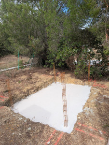 Photo de galerie - Coulage de dalle 
