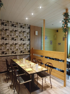 Photo de galerie - Réalisation salle de restaurant,Plouvorn.