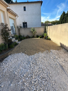 Photo de galerie - Aménagement en cour 
