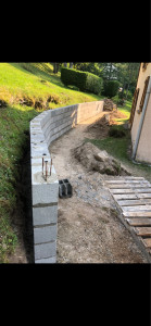 Photo de galerie - Montage de mure 