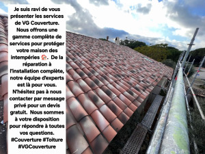 Photo de galerie - Rénovation d'une couverture.
