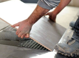 Photo de galerie - Pose carrelage intérieur 