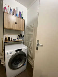 Photo de galerie - Sèche serviettes Sdb + douchette toilettes