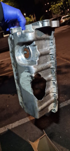 Photo de galerie - Remplacement Carter huile sur SEAT LEON TOP SPORT 1.9TDI