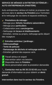 Photo de galerie - Ménage / jardin 