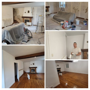 Photo de galerie - Remise en peinture d'une maison