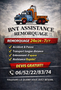 Photo de galerie - Remorquage automobile