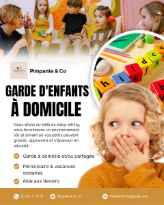Photo de galerie - Garde d'enfants a domicile par des professionnelles
