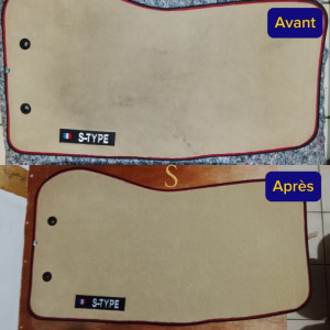 Photo de galerie - Nettoyage de tapis clair de Jaguar S-type