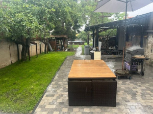 Photo de galerie - Réalisation  du pavé  et gazon 
