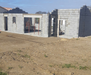 Photo de galerie - Élévation d’une maison en parpaing