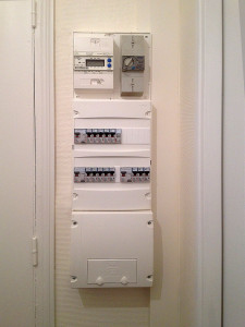Photo de galerie - Tableau électrique 2 ranger 