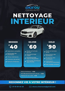 Photo de galerie - Flyer de mes prestations