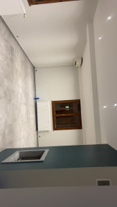 Photo de galerie - Rénovation, salon, Calage, Placo, peinture
