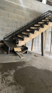 Photo de galerie - Coffrage d'un escalier