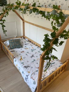 Photo de galerie - Montage d’un lit cabane