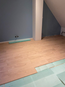 Photo de galerie - Pose de parquet - Revêtement de sol