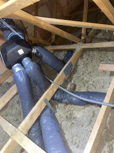 Photo de galerie - Installation d'une VMC simple hygroreglable 