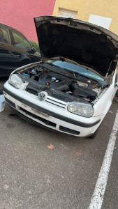 Photo de galerie - Changement de toute la face avant complète après accident face avant complète plus changement de pièce moteur du au chocs radiateurs eau Clim pompe de direction assistée turbo crémaillère 