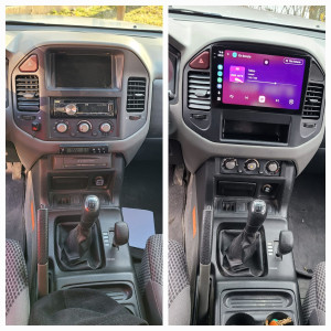 Photo de galerie - Pose de CarPlay sur un Mitsubishi Pajero