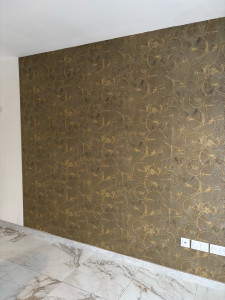 Photo de galerie - Pose papier peint 